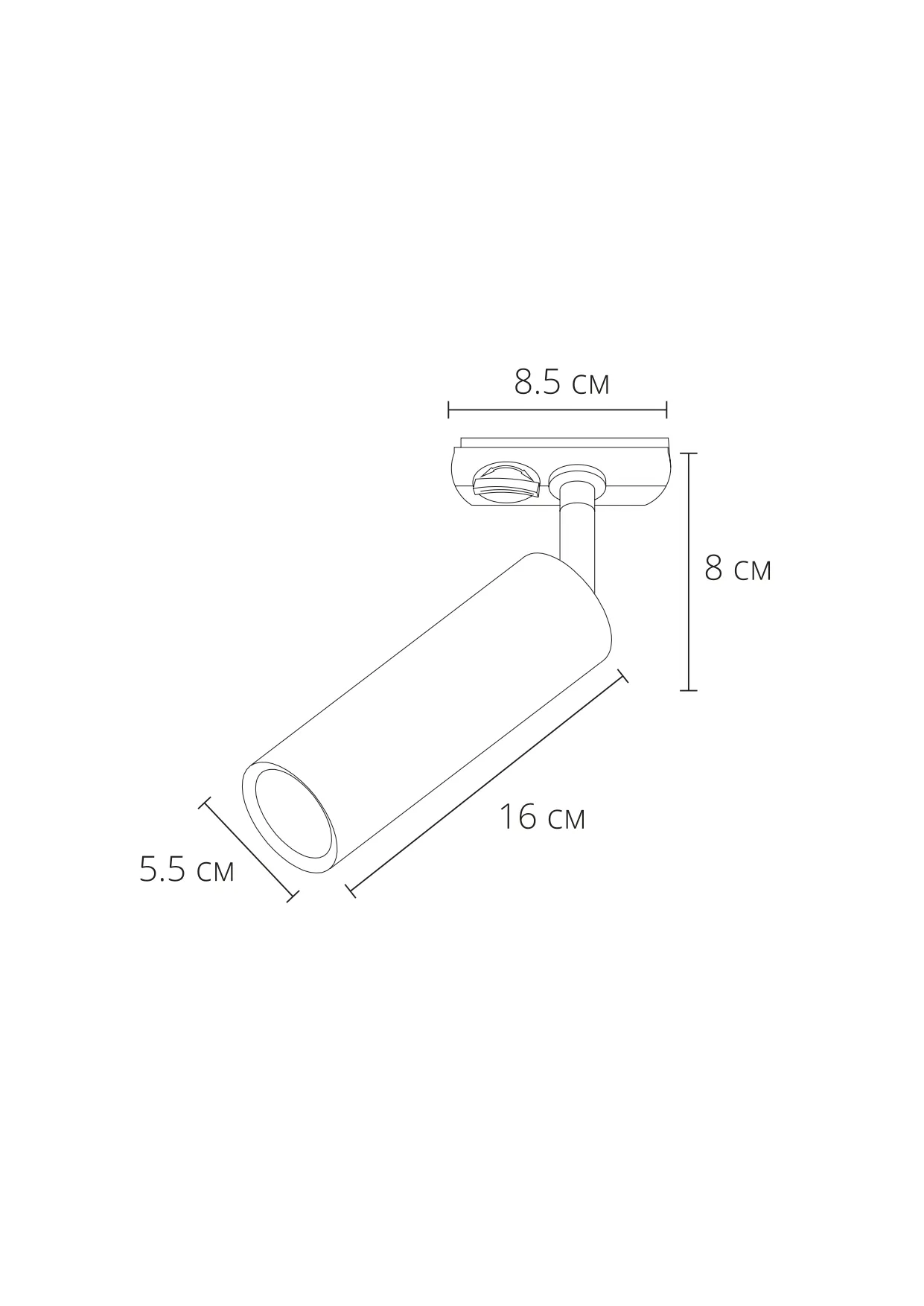 Трековый светильник ARTE LAMP BEID A1515PL-1SG