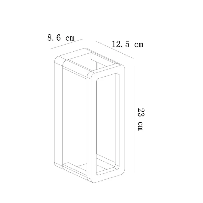 Уличный настенный светильник ARTE LAMP HASSALEH A3374AL-1BR