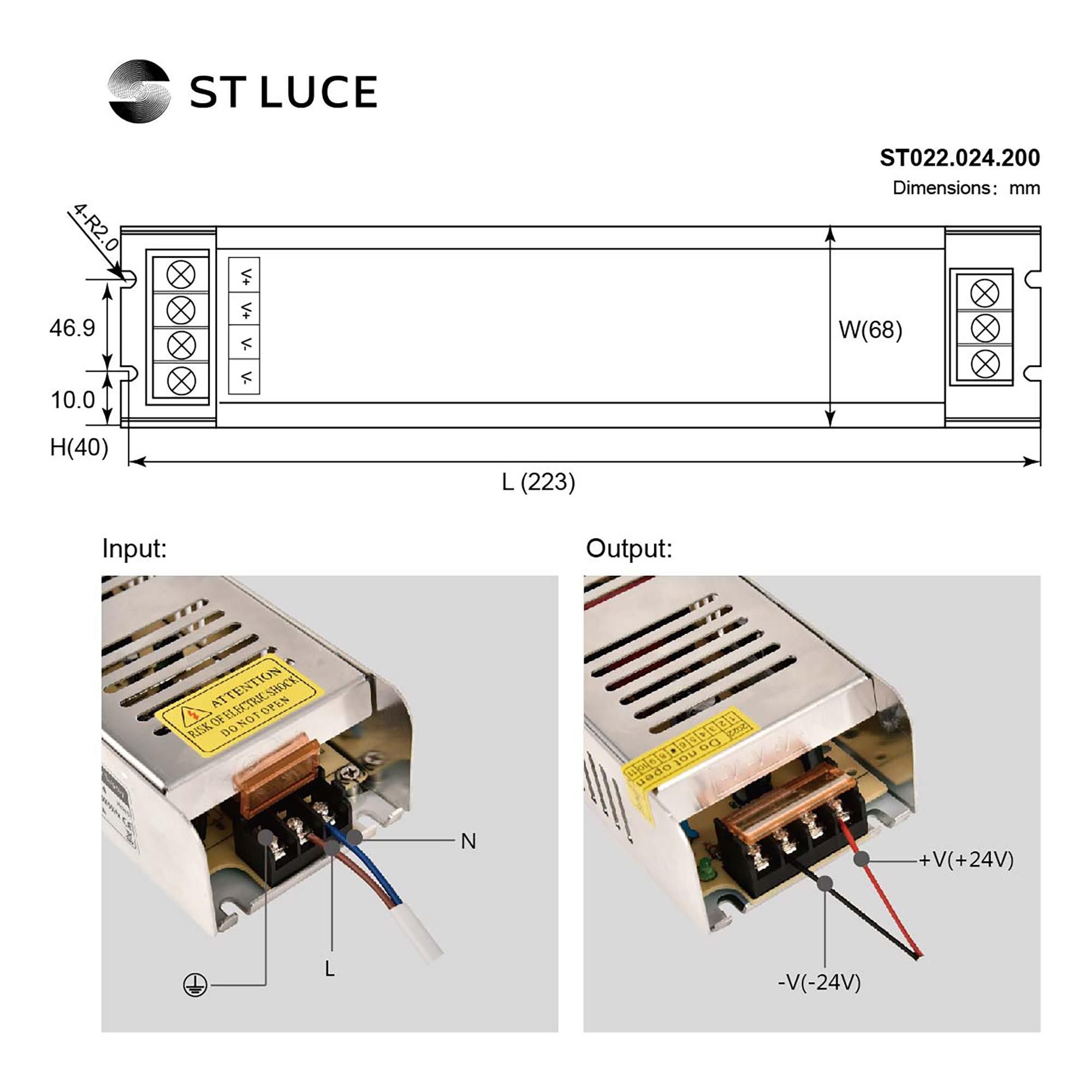 Блок питания ST LUCE ST022.024.200