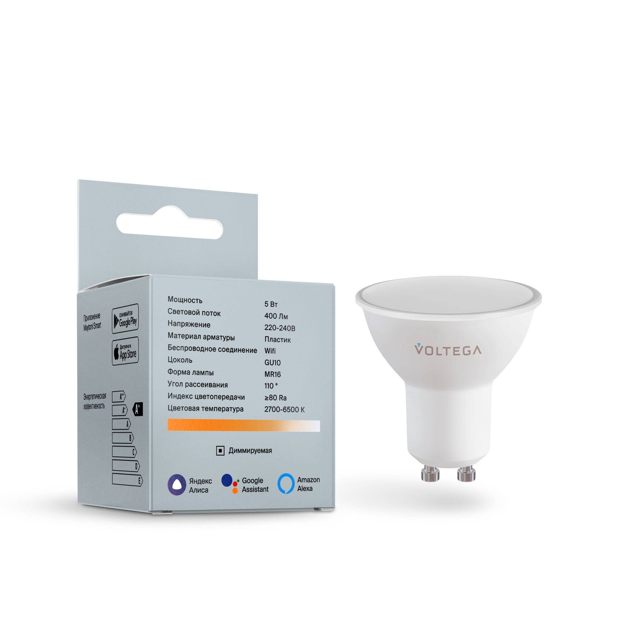 Лампочка Voltega Wi-Fi bulbs 2425