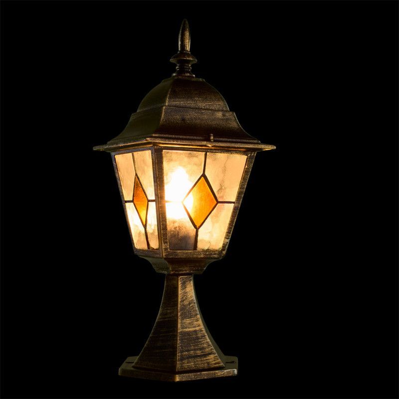 Уличный фонарь ARTE Lamp BERLIN A1014FN-1BN