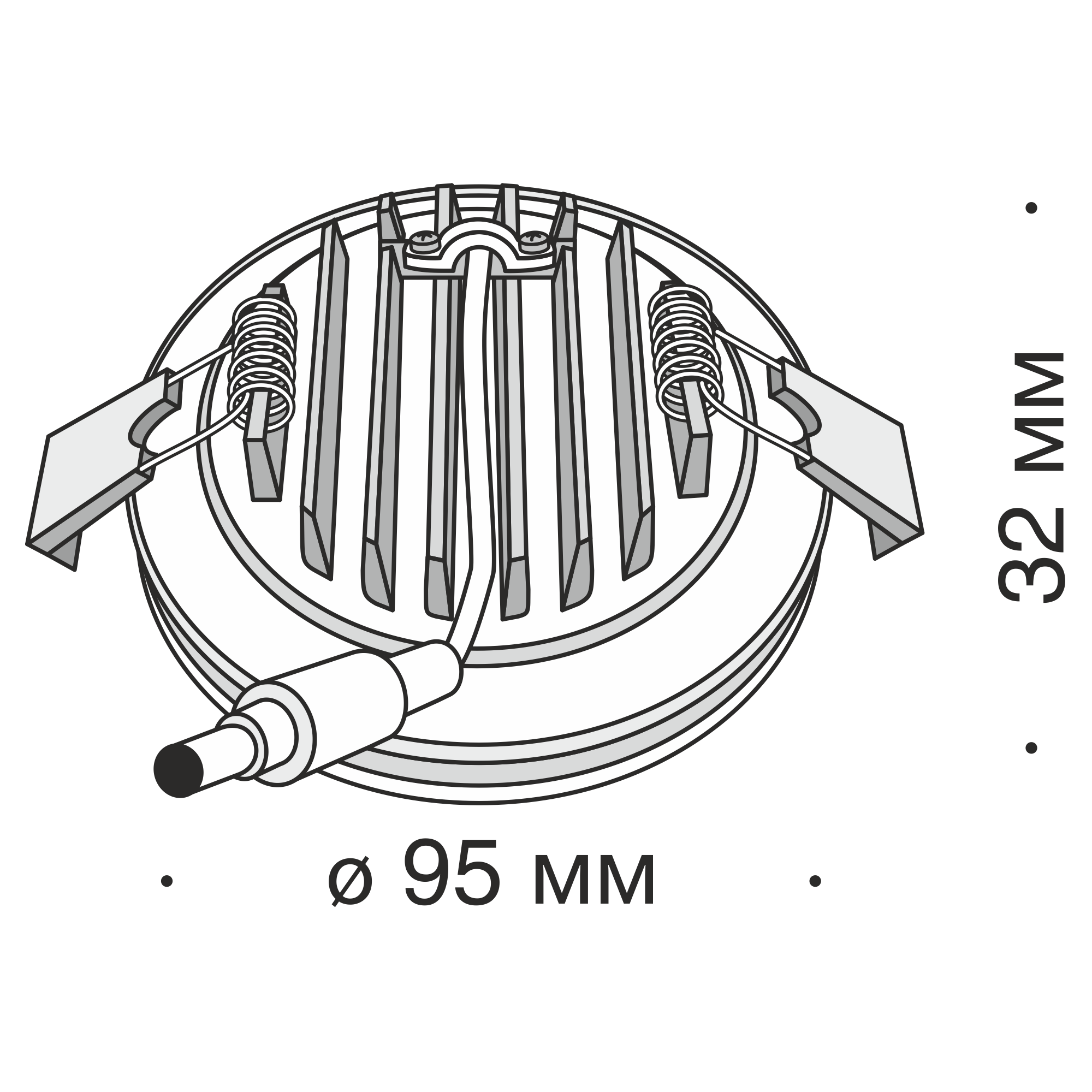 Точечный встраиваемый светильник Maytoni Technical Phanton DL303-L12B