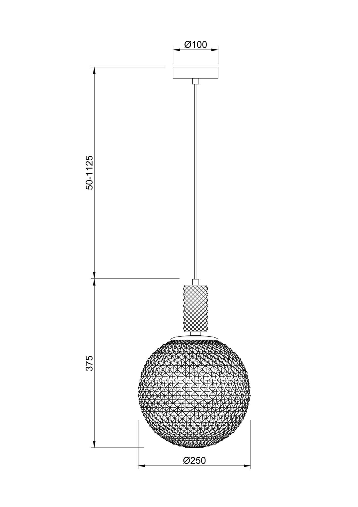 Подвесной светильник Maytoni Milagro P030PL-01CH