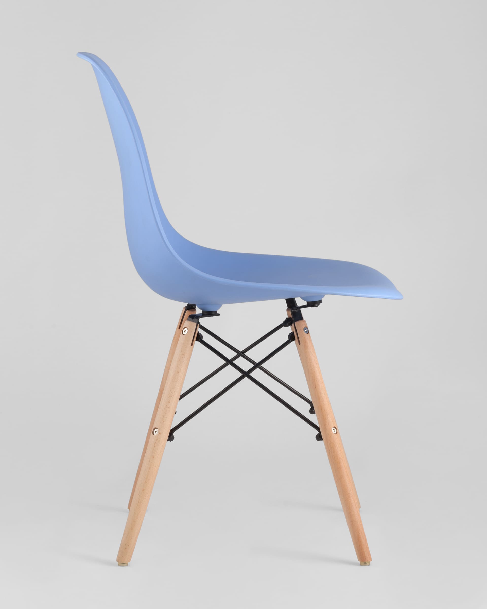 Комплект стульев Eames DSW голубой x4 шт