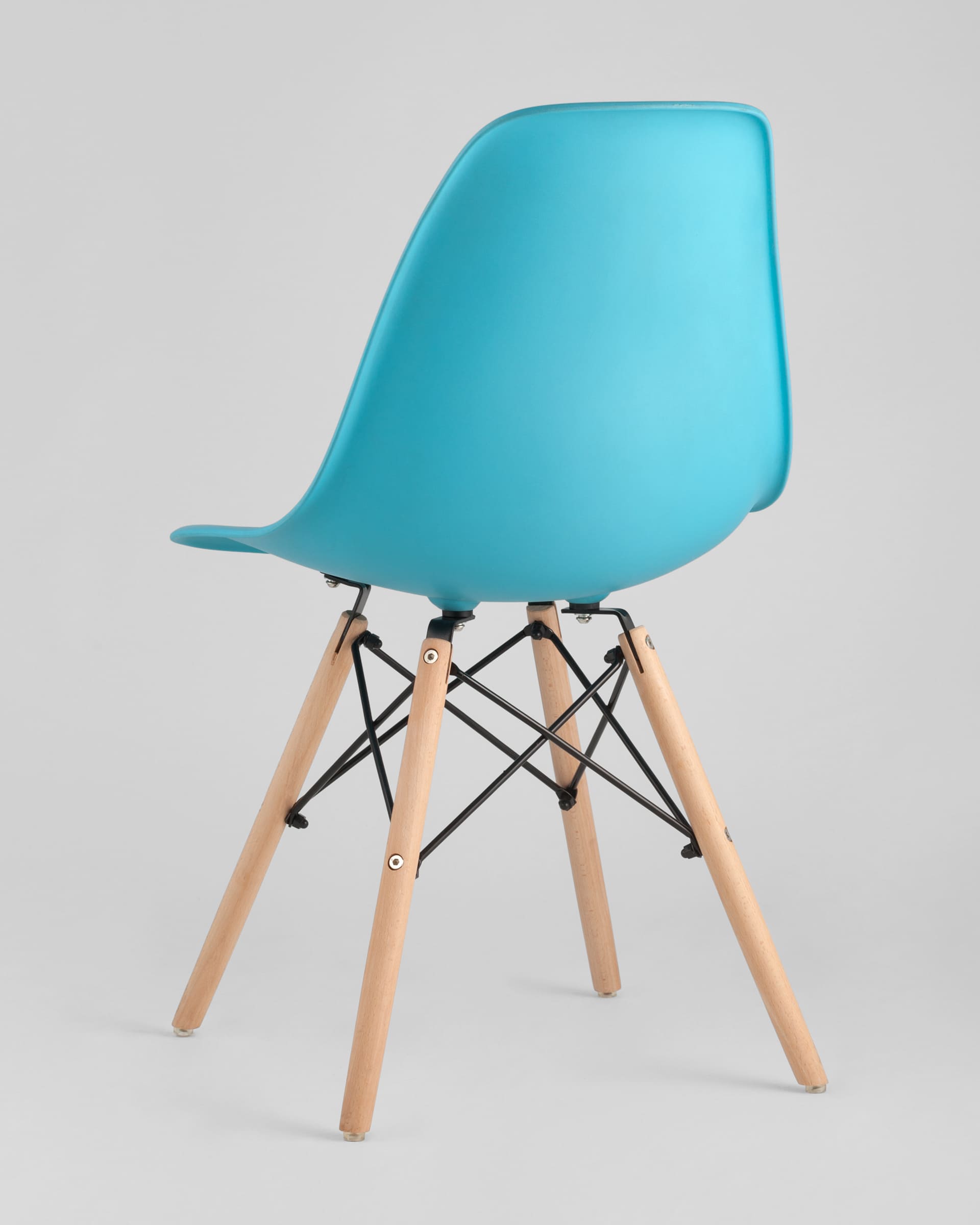 Комплект стульев Eames DSW бирюзовый x4 шт