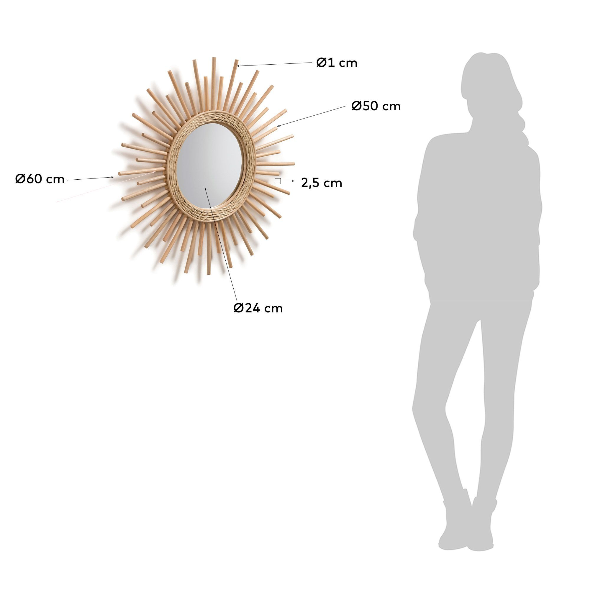 Зеркало La Forma Marelli