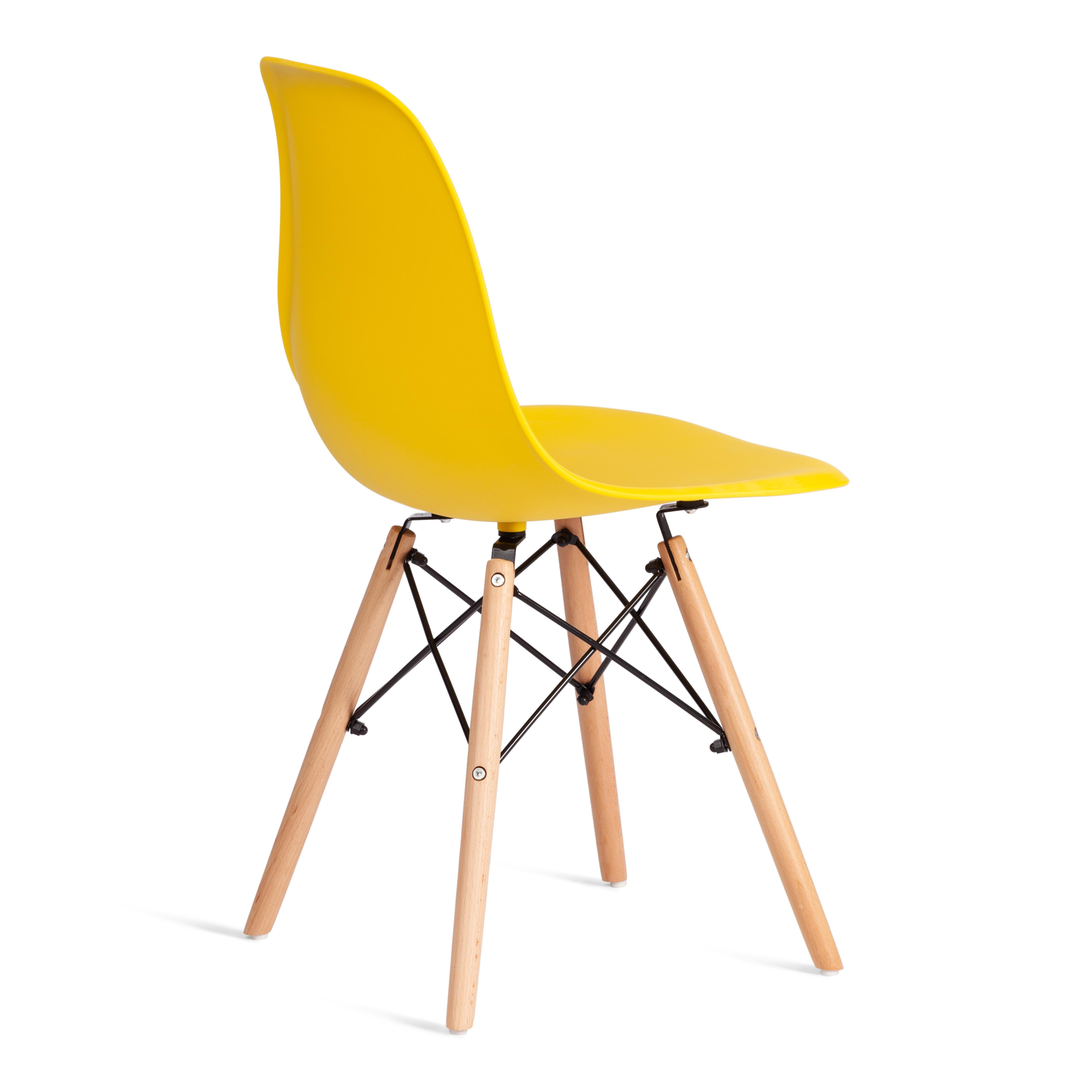 Стул CINDY (EAMES) (mod. 1801) Yellow (Желтый)