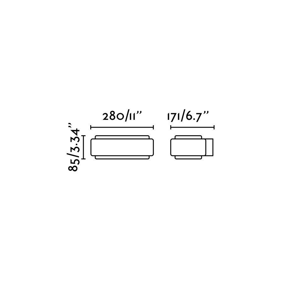 Уличный настенный светильник STICKER Faro 75540