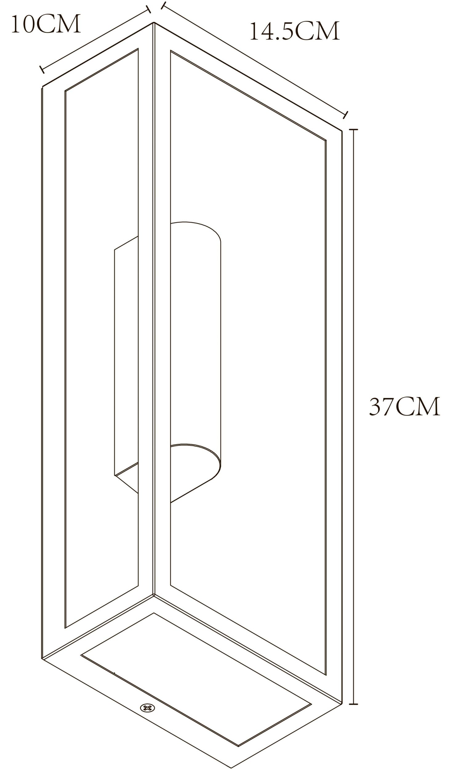 Уличный настенный светильник Arte Lamp BELFAST A4569AL-2BK