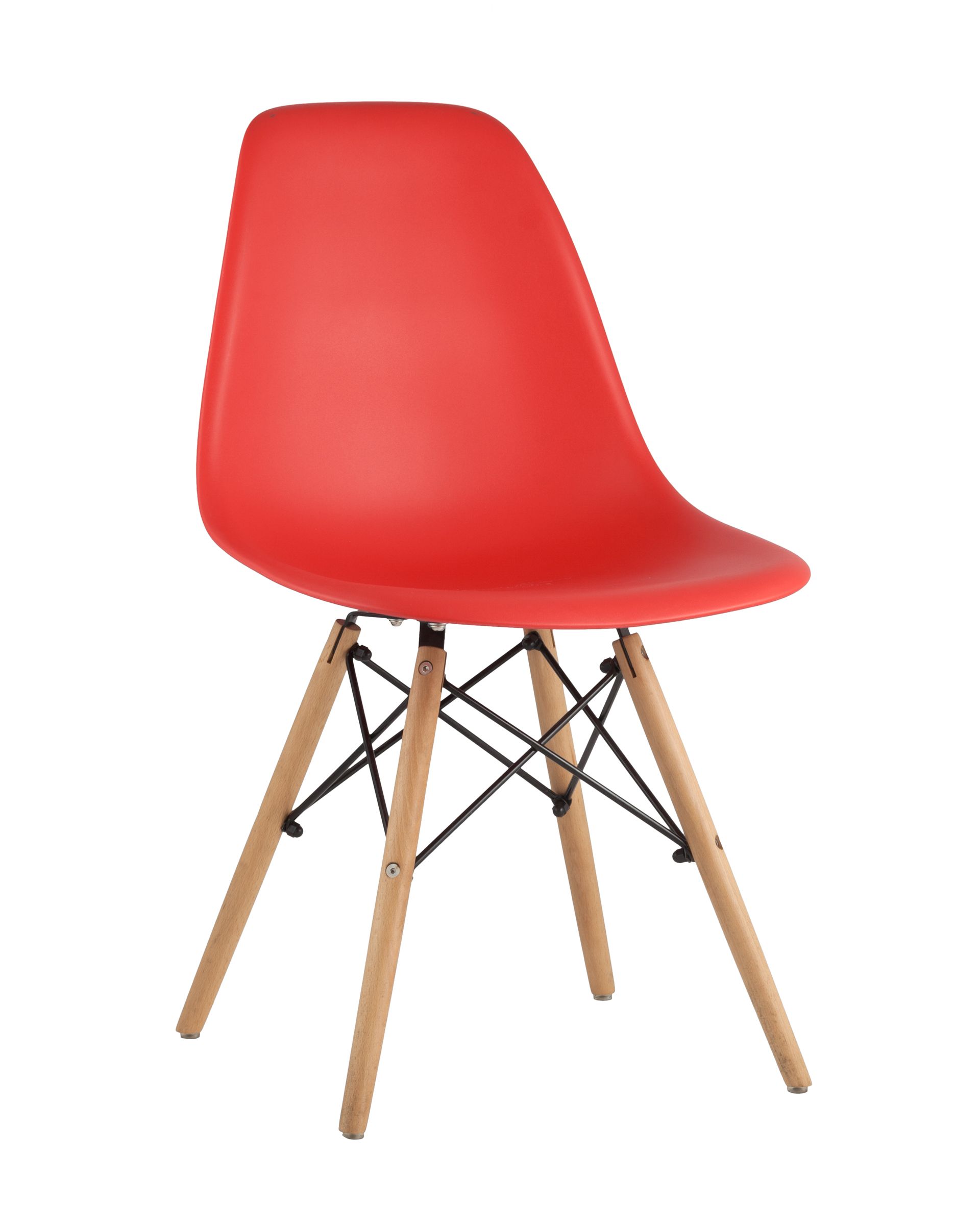 Комплект стульев Eames DSW красный x4 шт