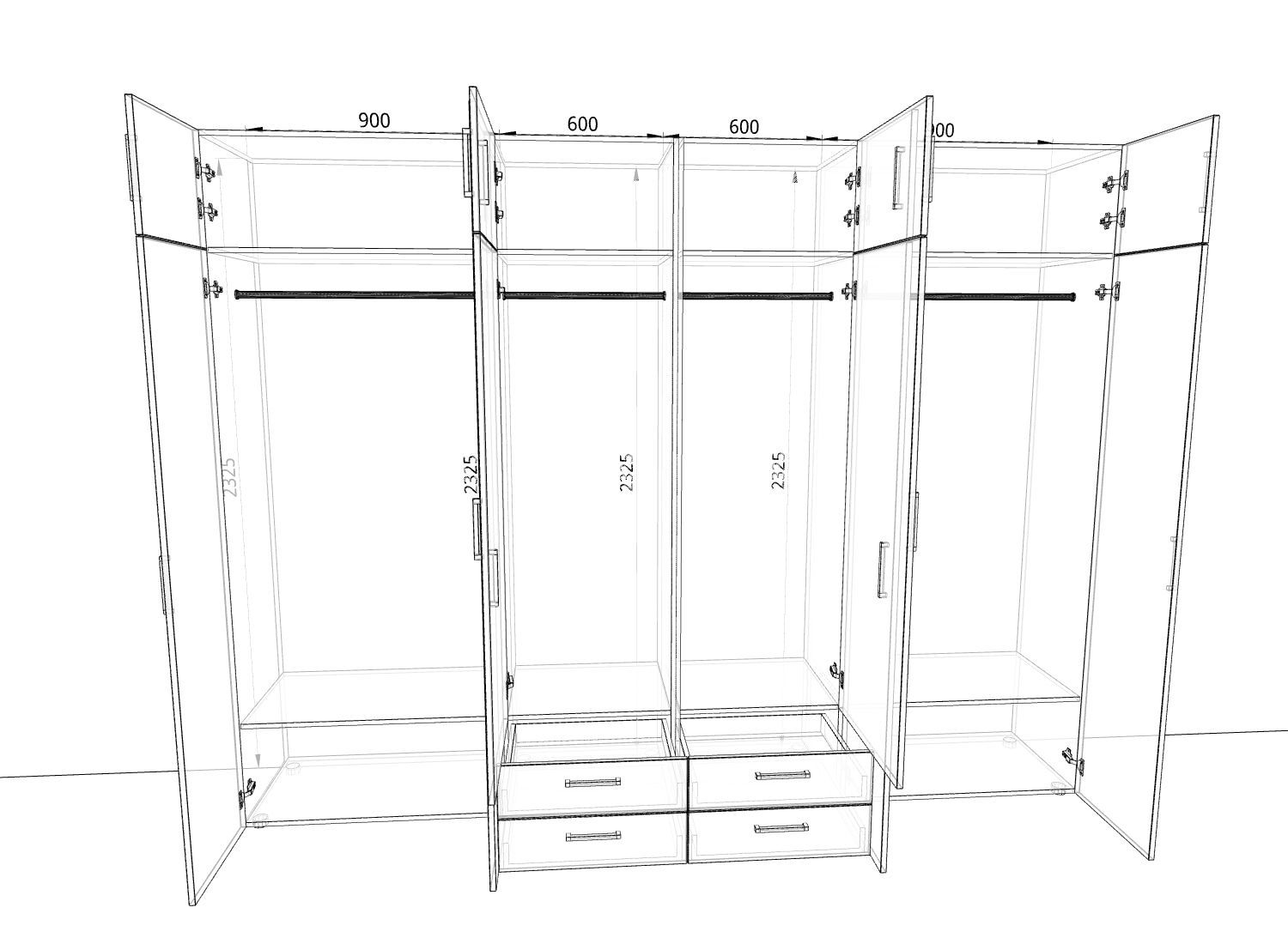 Толщина дверей шкафа. Распашной шкаф 2400б жемчуг. Конструкция шкафа с распашными дверями. Проект шкафа с распашными дверями. Шкаф высота 2400 распашной.