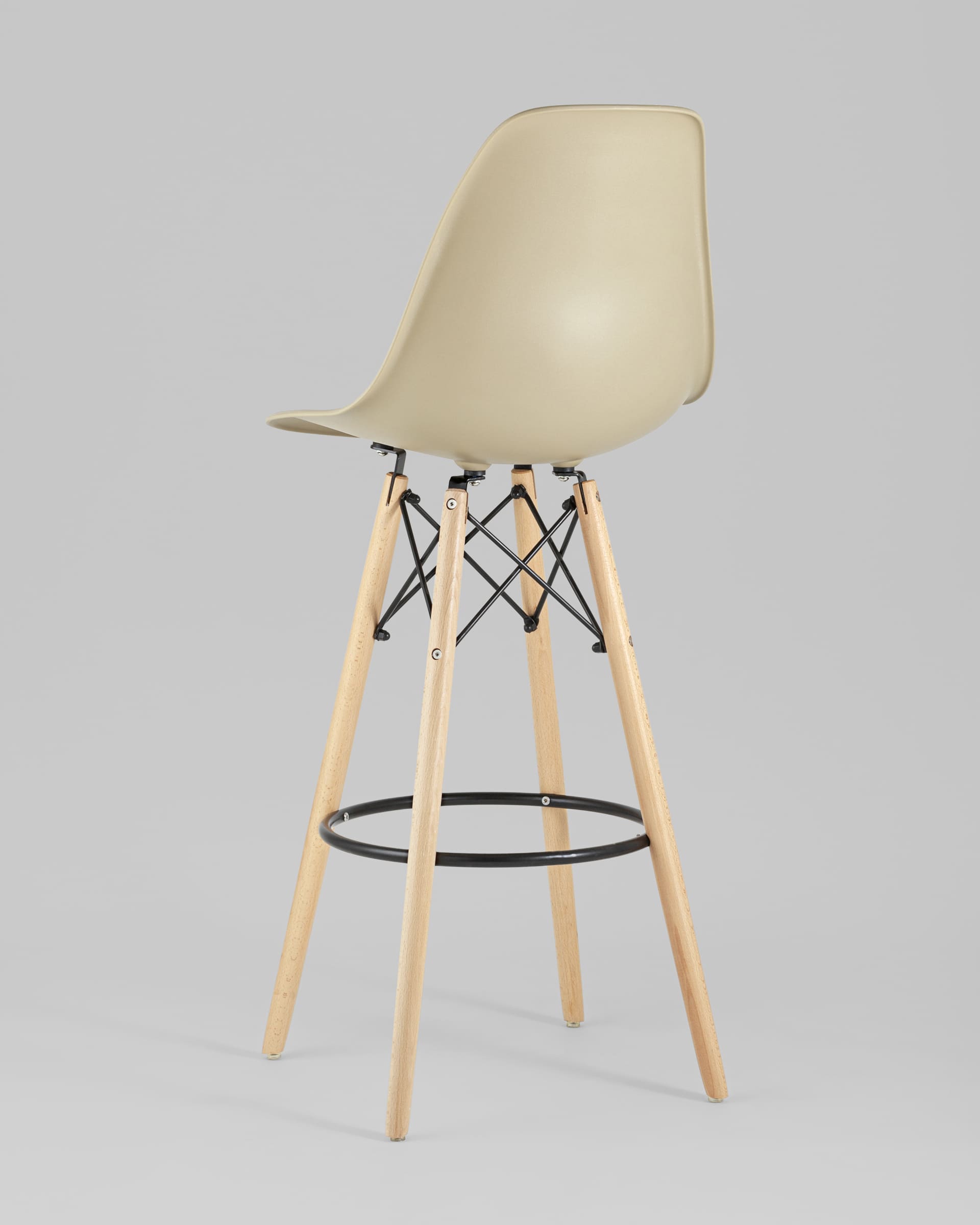 Стул Eames DSW барный бежевый