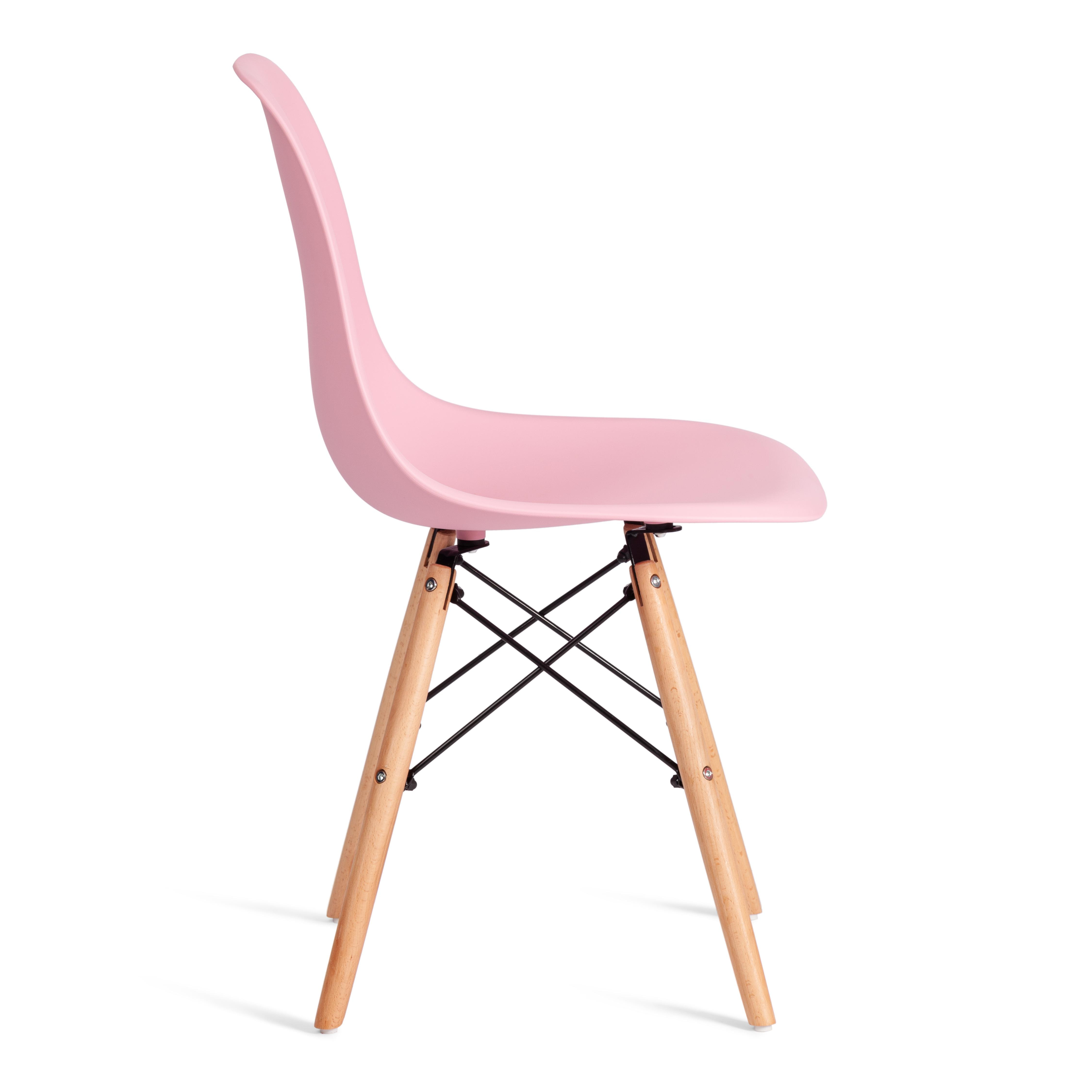 Стул CINDY (EAMES) (mod. 1801) Light pink (светло-розовый)