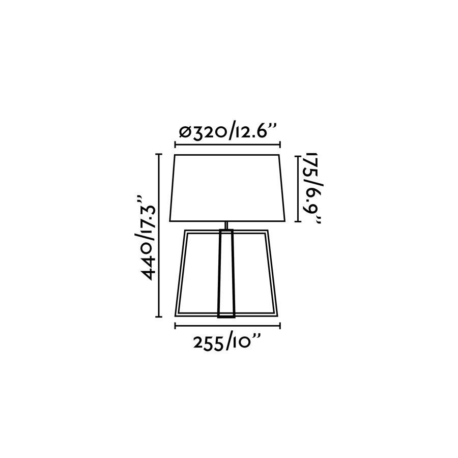 Настольная лампа BLISS Faro 28401