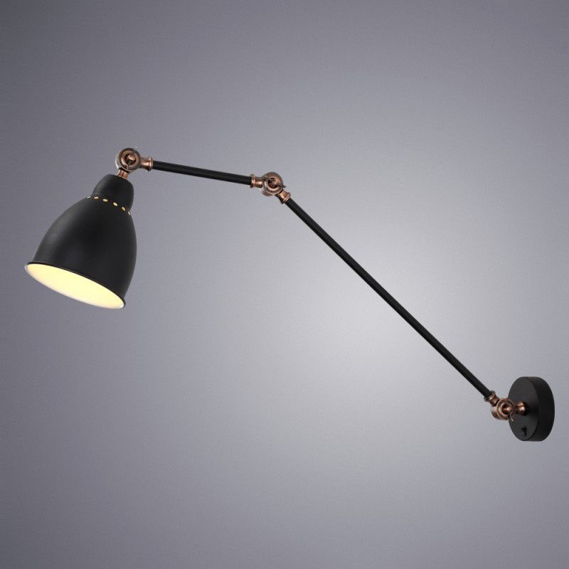 Бра настенное ARTE Lamp BRACCIO A2055AP-1BK