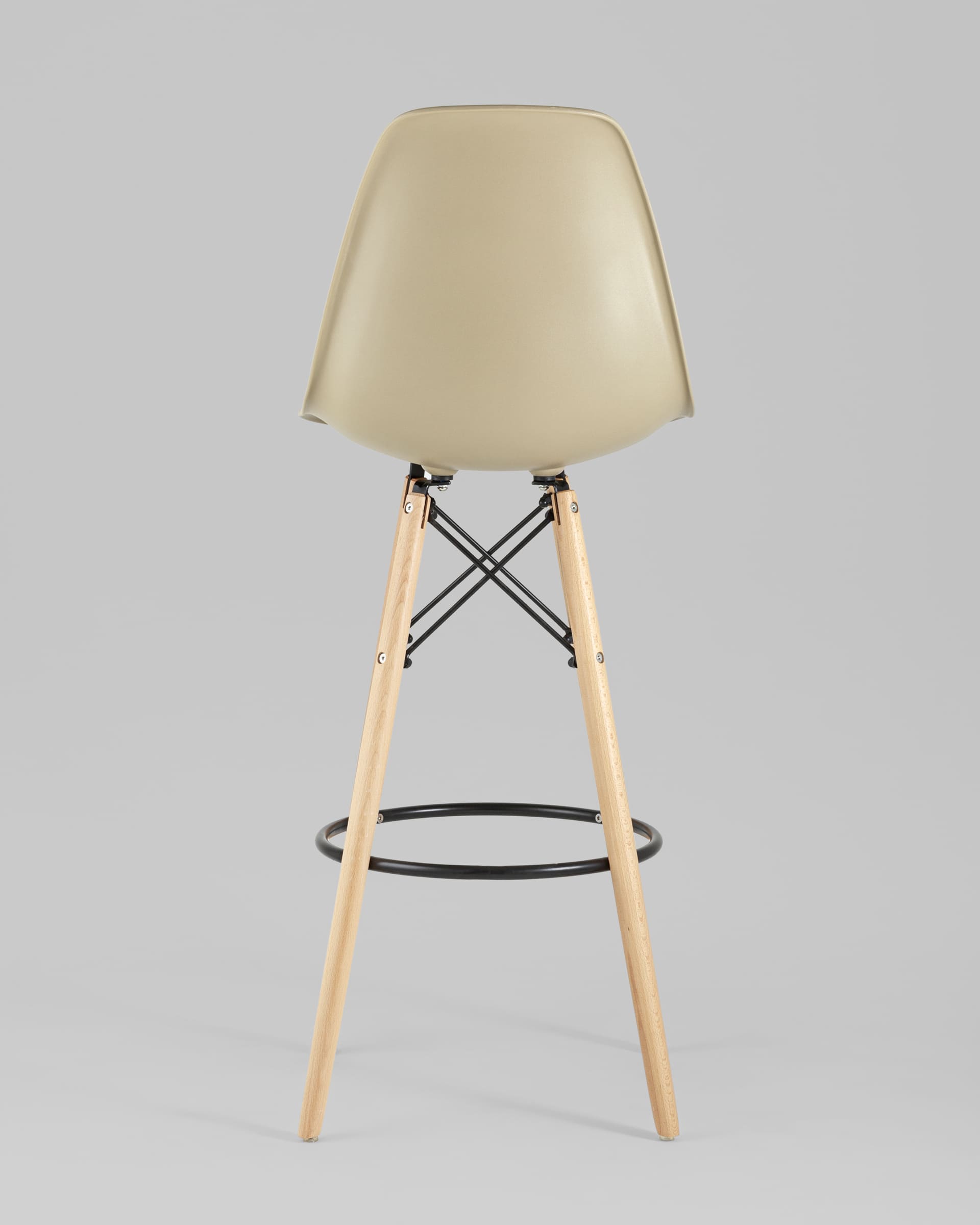 Стул Eames DSW барный бежевый