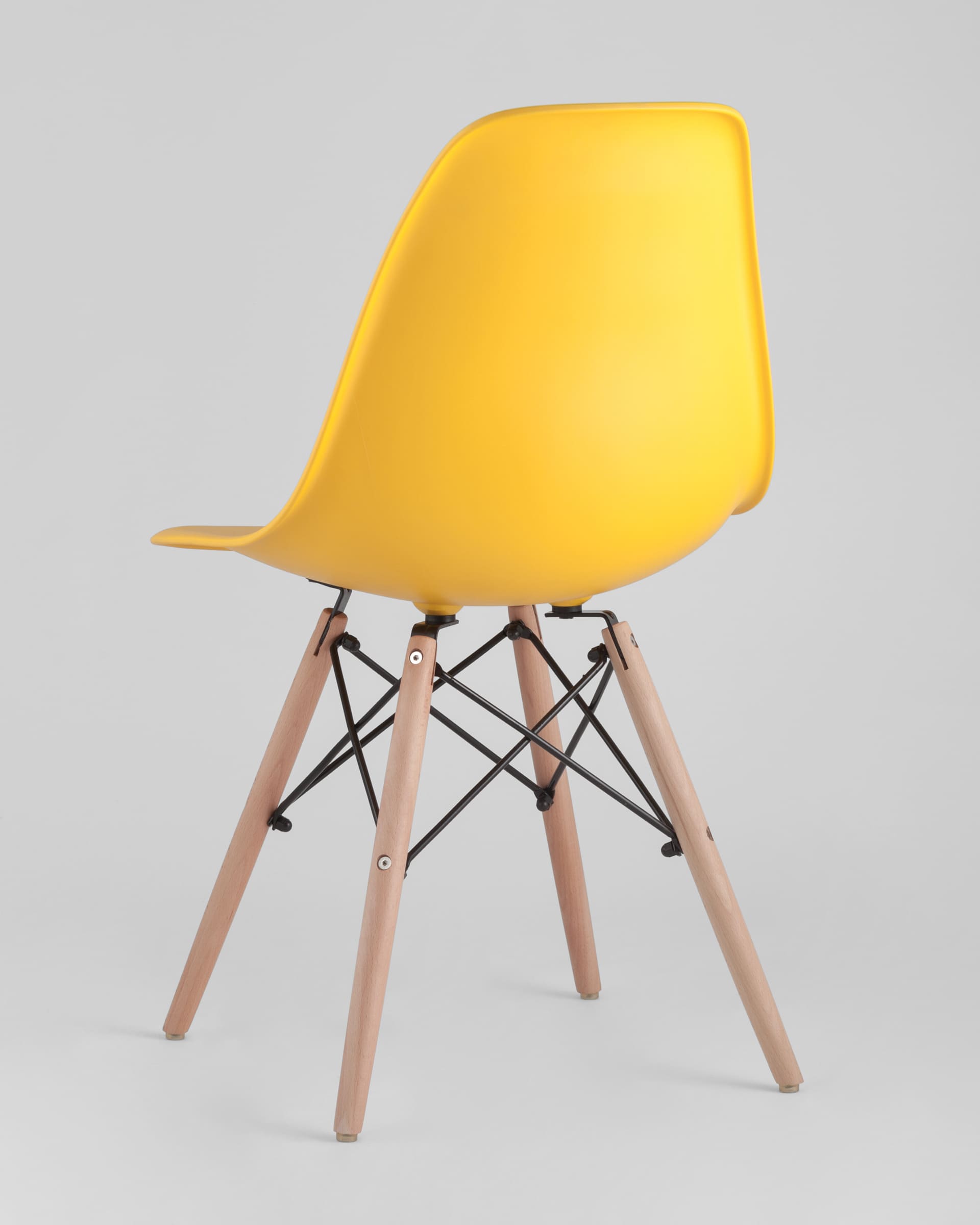 Комплект стульев Eames DSW желтый x4 шт