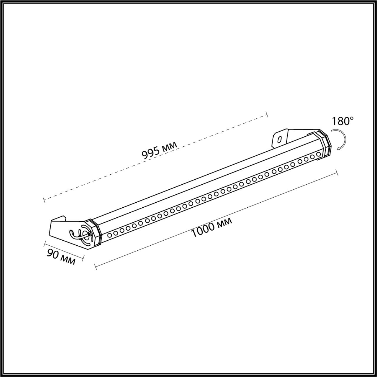 Уличный настенный светильник ODEON LIGHT GRAZE 7040/10WL