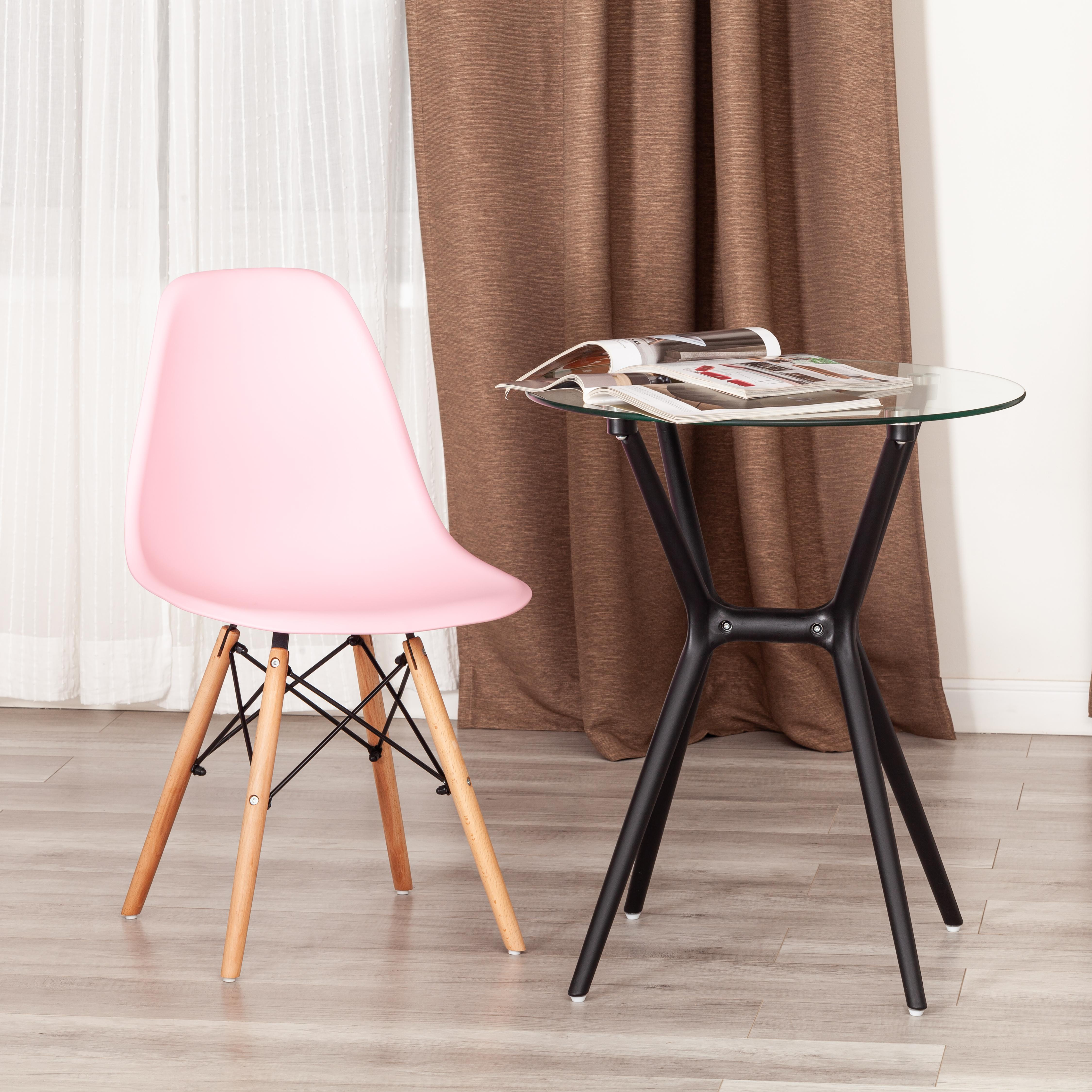 Стул CINDY (EAMES) (mod. 1801) Light pink (светло-розовый)