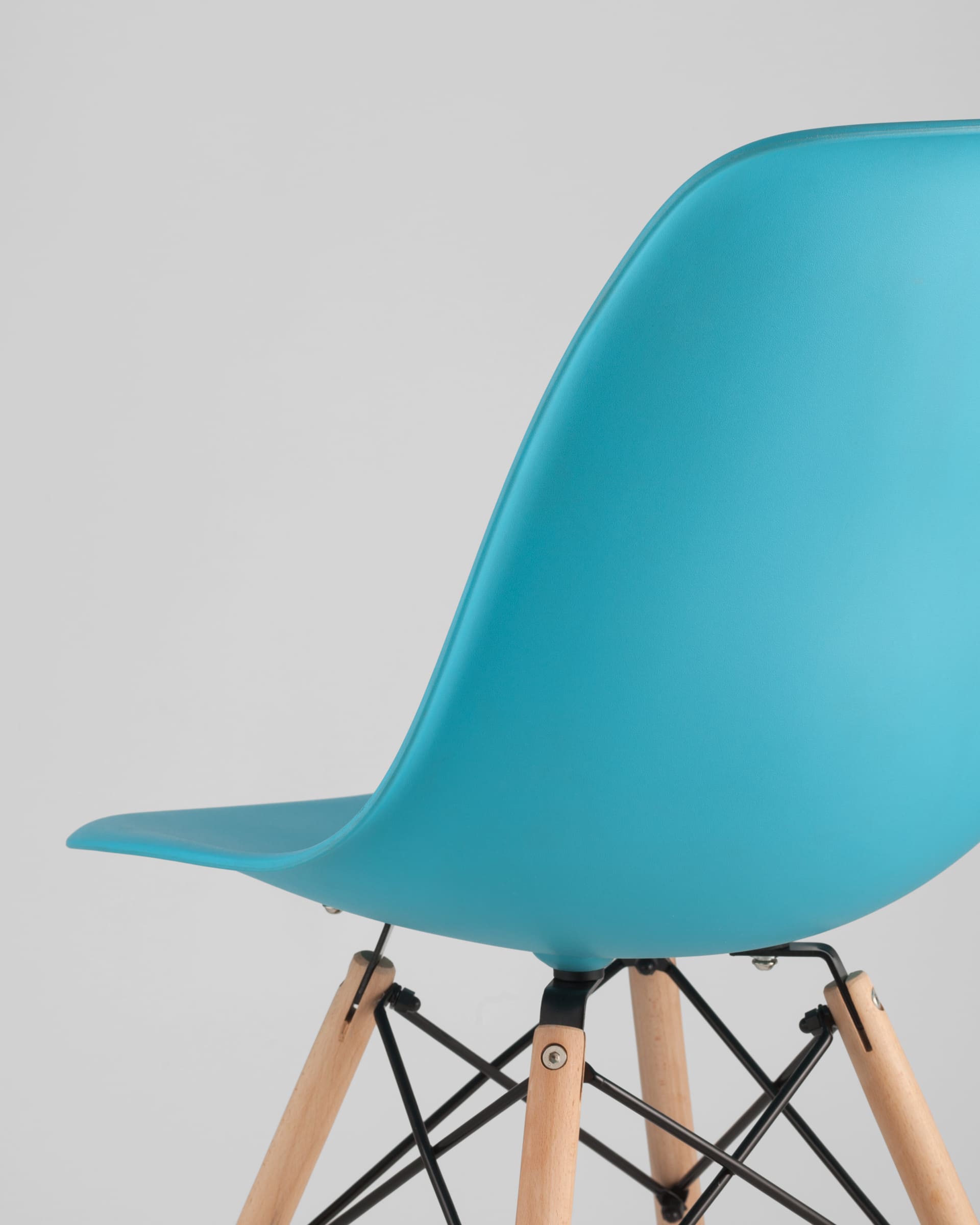 Комплект стульев Eames DSW бирюзовый x4 шт