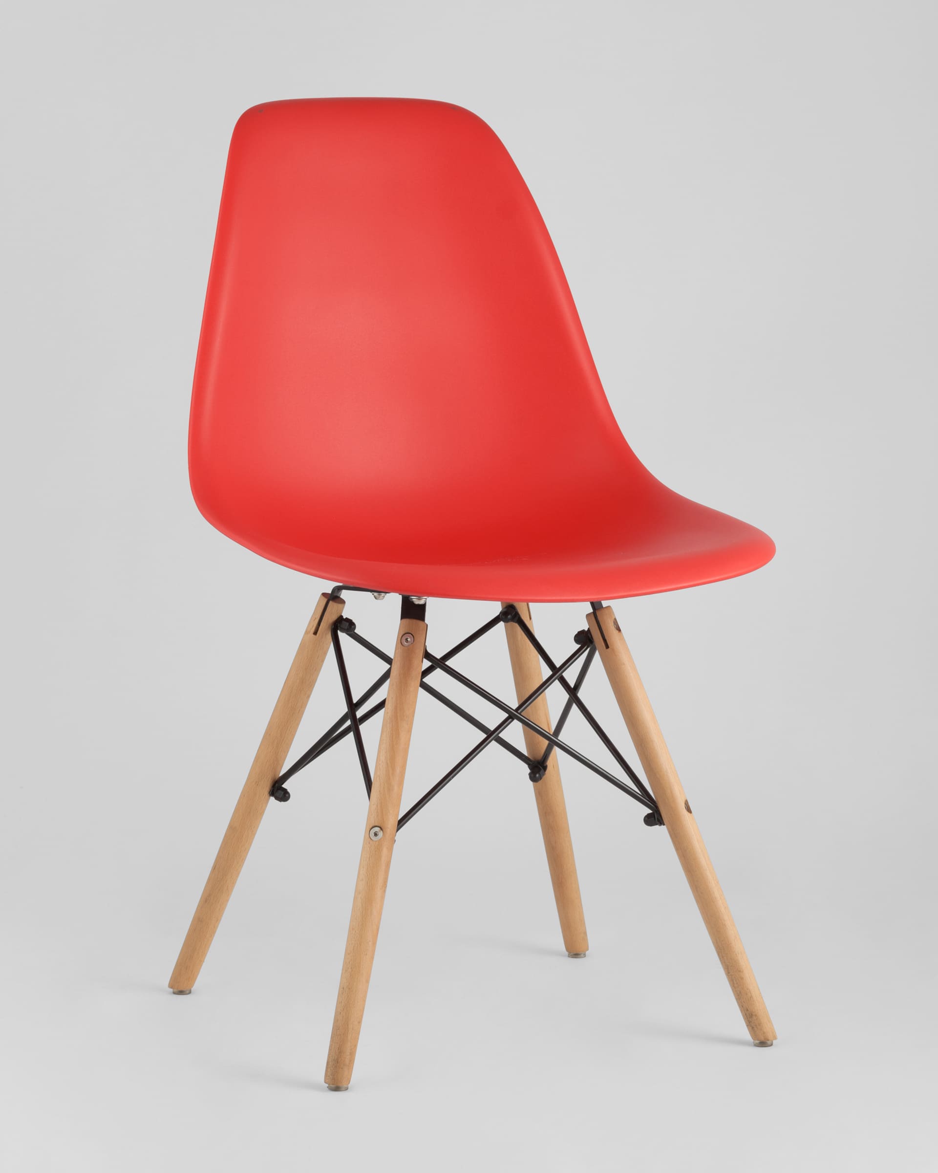 Комплект стульев Eames DSW красный x4 шт