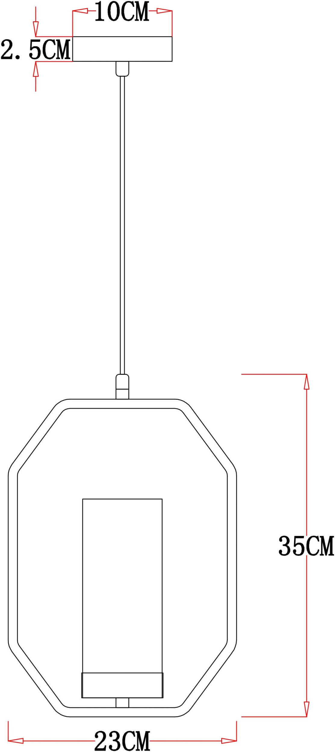 Подвесной светильник Arte Lamp CELAENO A7004SP-1BK