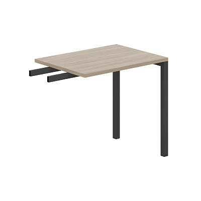 Брифинг-приставка Norden Сигма 800х600х750 (м/к 40х40) SG.110.OD.44.AN Дуб темный / Антрацит