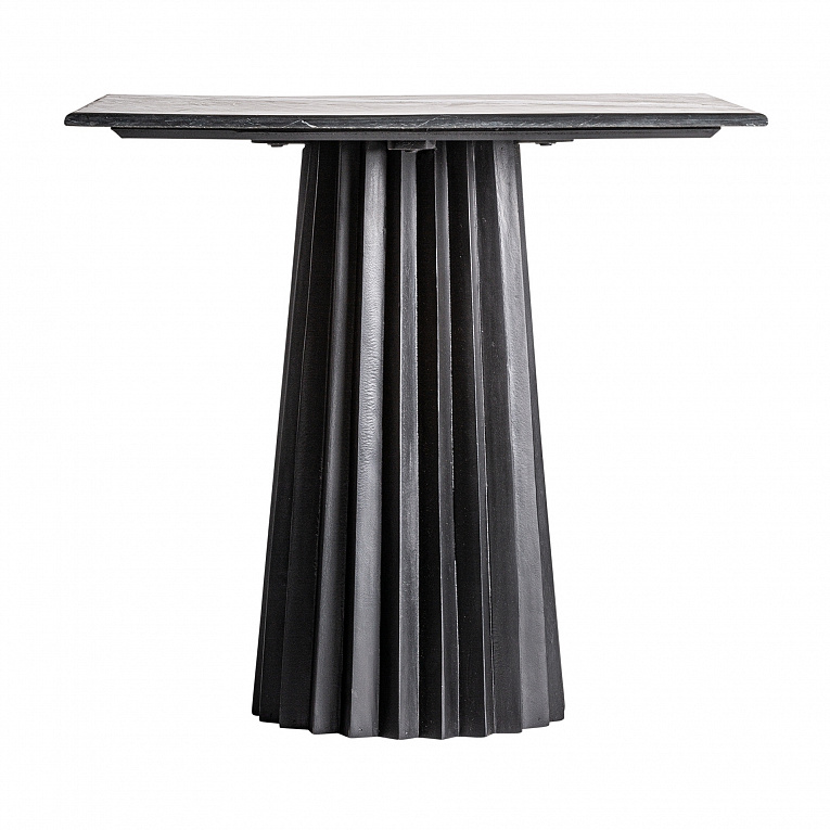 Квадратный барный стол Vical Plisse Wood 33178 белый