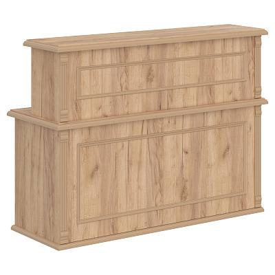 Стойка ресепшн Skyland РАУТ (RAUT) RMS 160 Дуб Бофорд