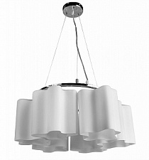 Подвесная люстра Arte Lamp SERENATA / 3479 хром, белый A3479SP-6CC