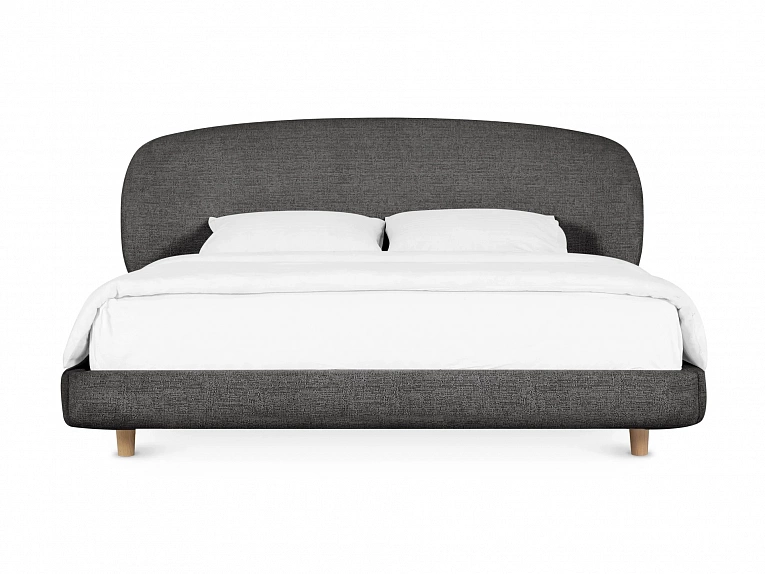 Кровать OgogoHome Holiday темно-серый 946726
