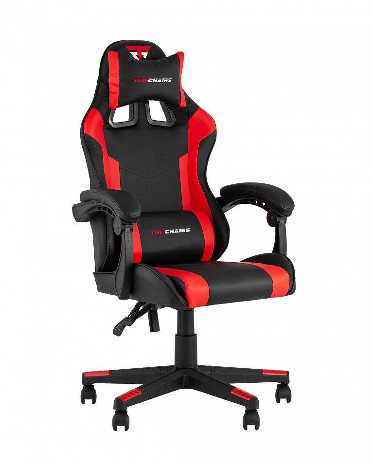 Кресло геймерское TopChairs Commander черно-красный