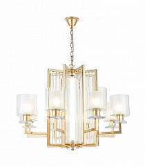 Подвесная люстра Lumina Deco Manhattan LDP 8012-8 F.GD