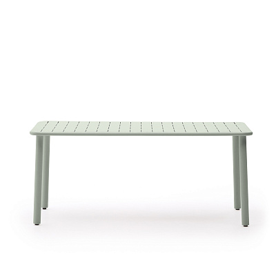 Уличный стол La forma Brai из оцинкованной стали бирюзовый 180x90 262359