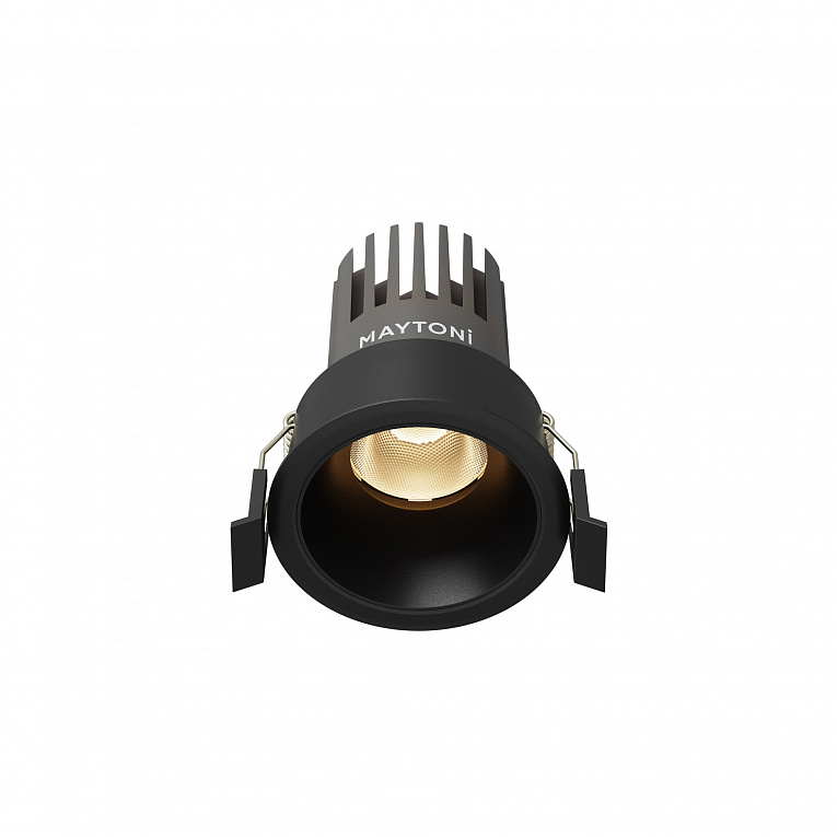 Точечный встраиваемый светильник Maytoni Dip / Дип DL123-10W-3K-B